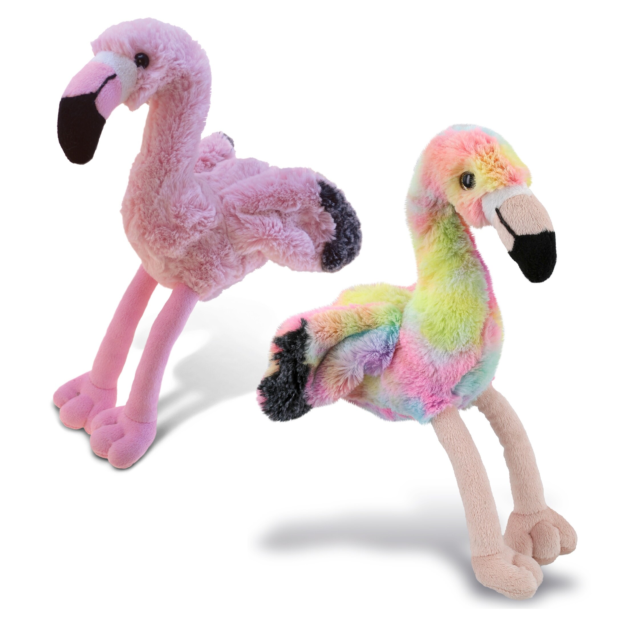 DolliBu Plush Flamingo Stuffed Toys Soft Huggable Flamingo Plush