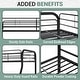 preview thumbnail 6 of 15, Metal Bunk bed for kids