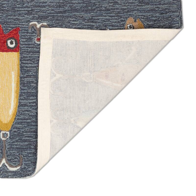 Liora Manne Frontporch Playing Hooky Indoor/Outdoor Rug