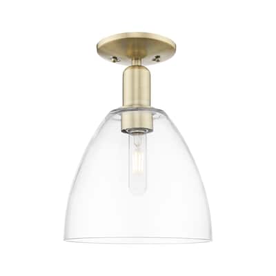 Innovations Lighting 716-1C-13-9 Bristol Semi-Flush Bristol 9" Wide