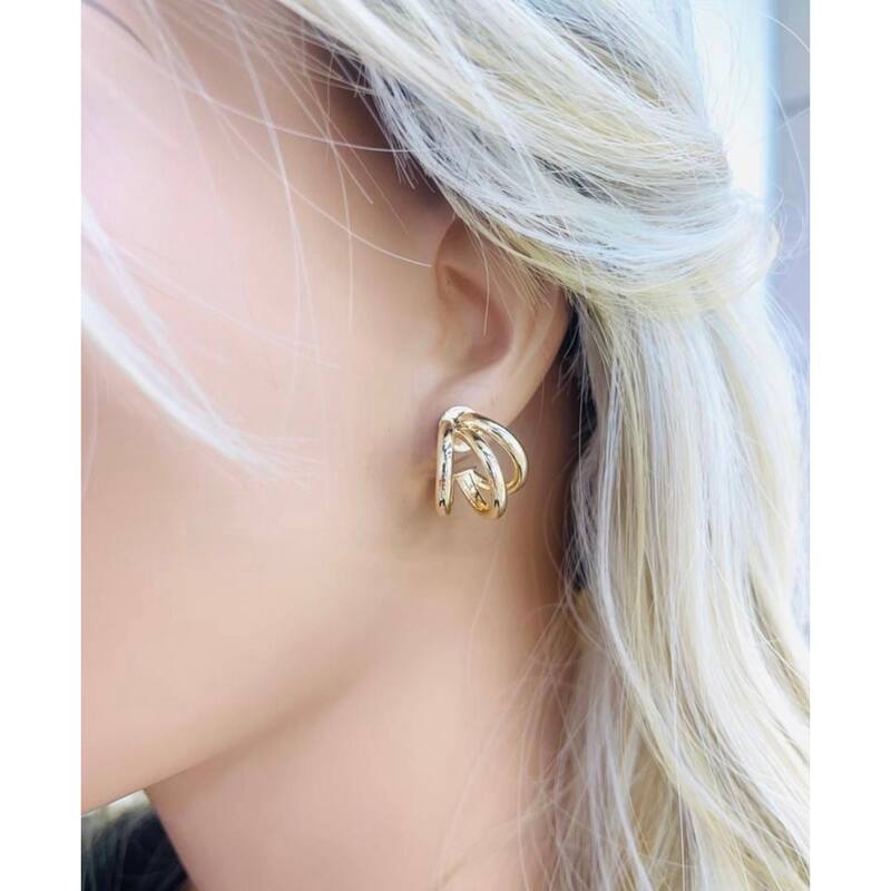 SHYMI Claw Hoop Earrings