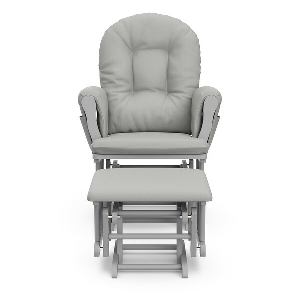 storkcraft premium hoop glider and ottoman