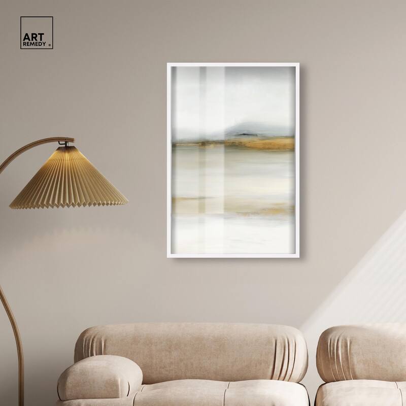 Misty Expanse II Shadowbox by Art Remedy