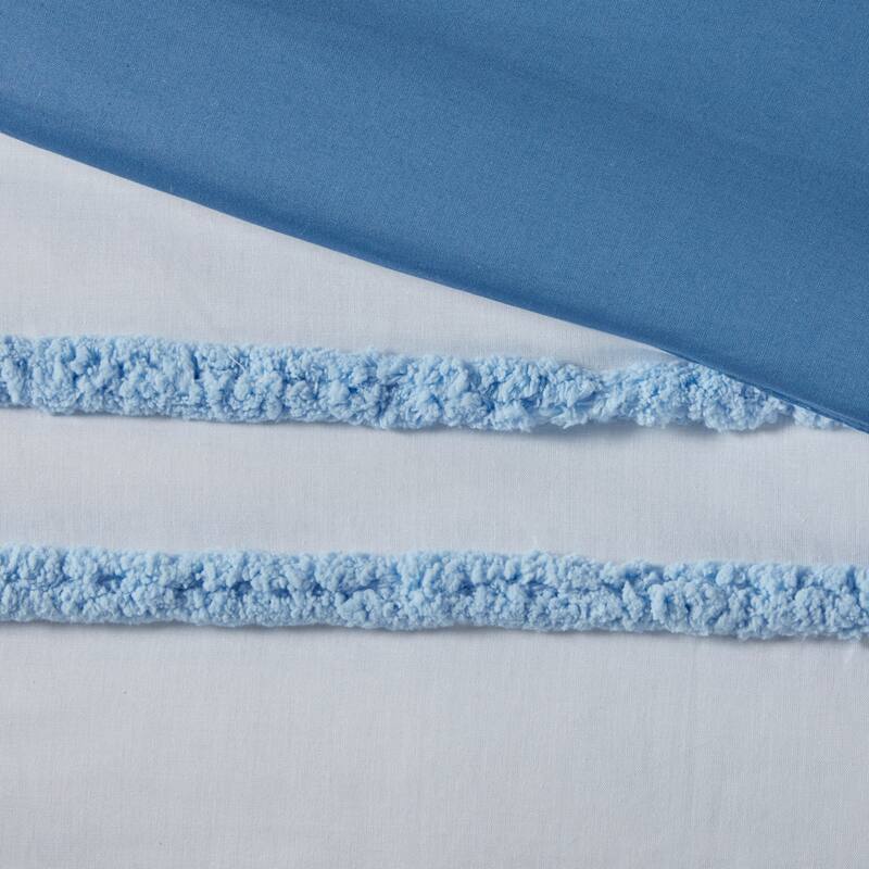 Mackenzie Cotton Comforter Set with Chenille Trim by Intelligent Design Kids