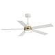 preview thumbnail 29 of 47, Airsurfer 52 in. Integrated LED Indoor Ceiling Fans with Light and Remote Control Included
