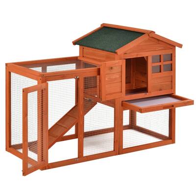 Wood House Pet Supplies Small Animals House Rabbit Hutch