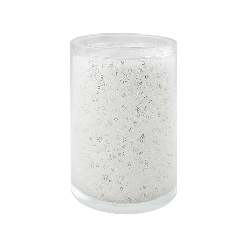 Sparkles Home Rhinestone Crystal-Filled Tumbler - silver