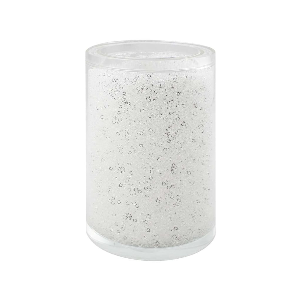 Sparkles Home Rhinestone Crystal-Filled Tumbler - silver