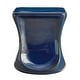 preview thumbnail 4 of 3, Uttermost Kaz Deep Blue Garden Stool