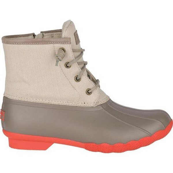 sperry duck boots taupe