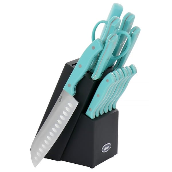 Gibson Color Vibes 14 Piece Stainless Steel Cutlery Kitchen Knife