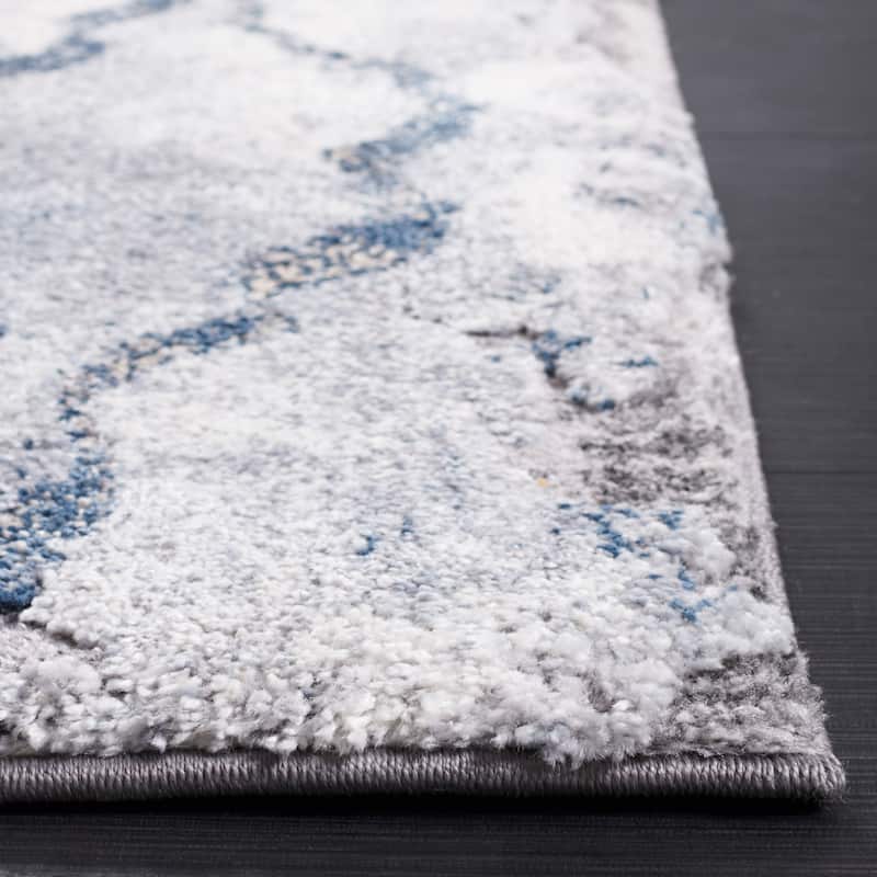 SAFAVIEH Cyrus Shag Kerasoula Abstract 1-inch Thick Rug