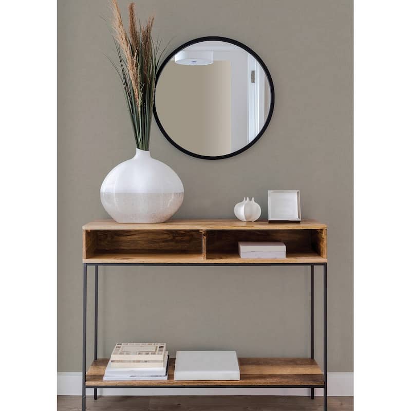 Advantage Steno Taupe Plaster Wallpaper