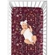 preview thumbnail 4 of 4, Sweet Jojo Designs Boho Wildflower Vintage Floral Girl Fitted Crib Sheet Red Rust Teal Botanical Garden Bohemian Farmhouse Indie
