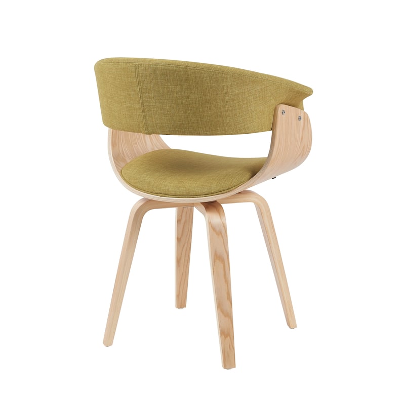 Carson Carrington Vamdrup Mid-Century Dining Chair with Bentwood Legs