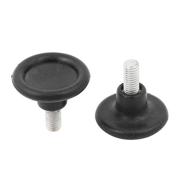 Shop Furniture Table Adjustable Screw On Leveling Glide Feet Legs Protector 5pcs Black Silver Tone On Sale Overstock 17603491