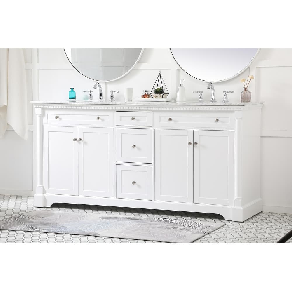 Petal 60 - 72 Inch Double Bathroom Vanity