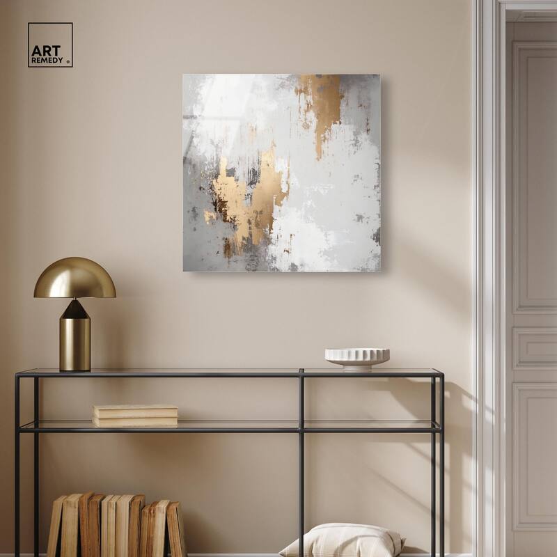 Ghostly Glimmer I Acrylic by Art Remedy, Ready to Hang