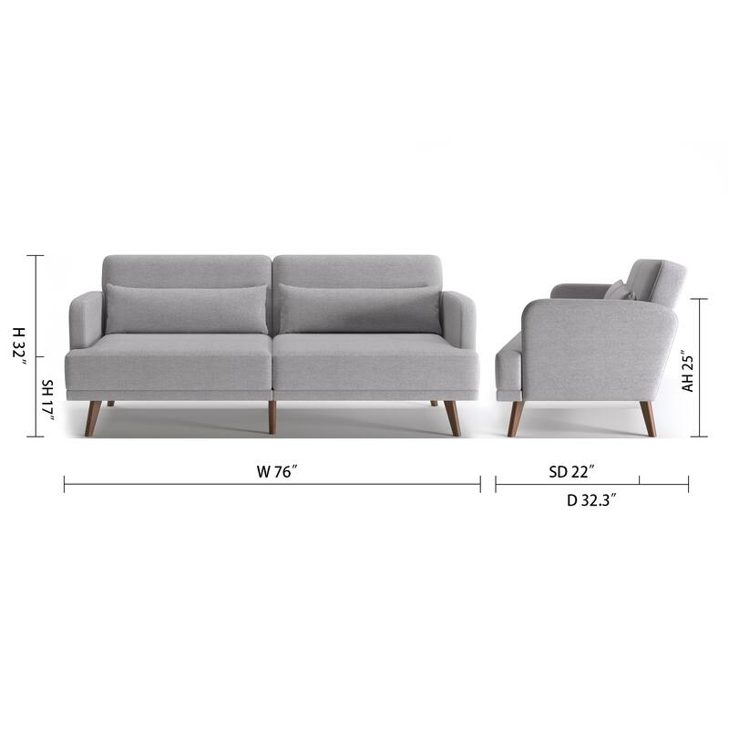 Artdeco Home - Tacoma Convertible Sofa