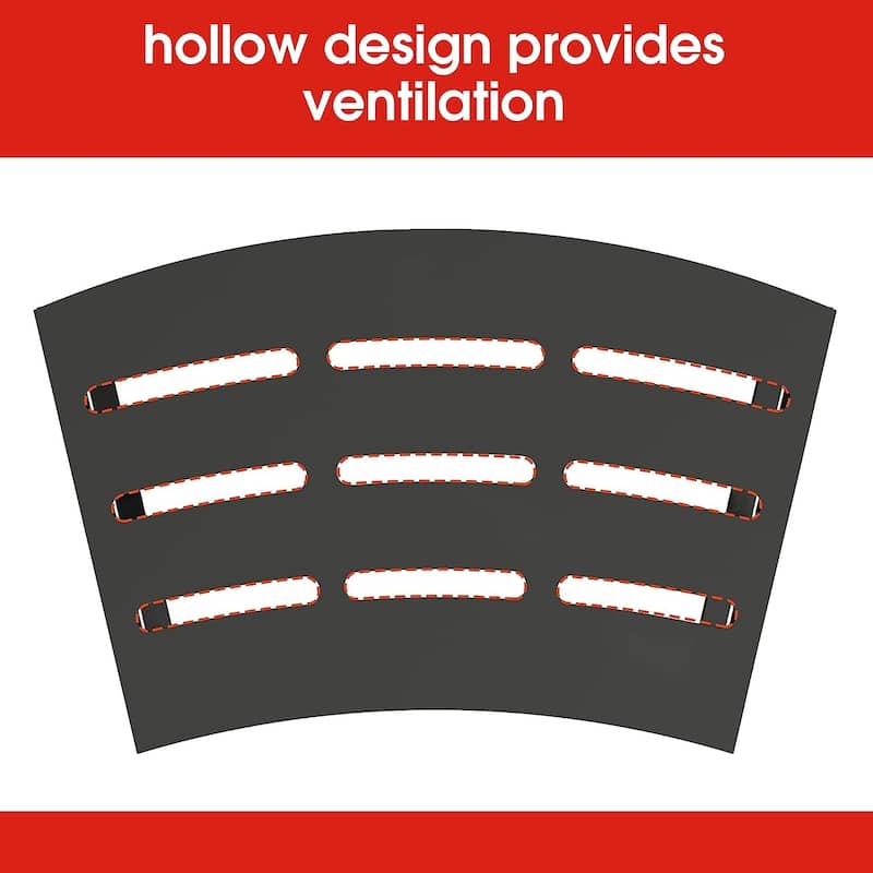 Curved Fire Pit Bench Set of 4,Metal Outside Bench Fire Pit Seating