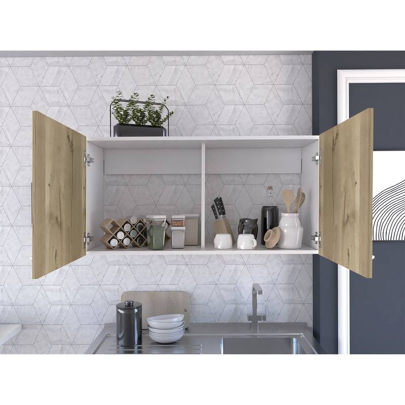 Oklahoma Wall Cabinet, Two Doors