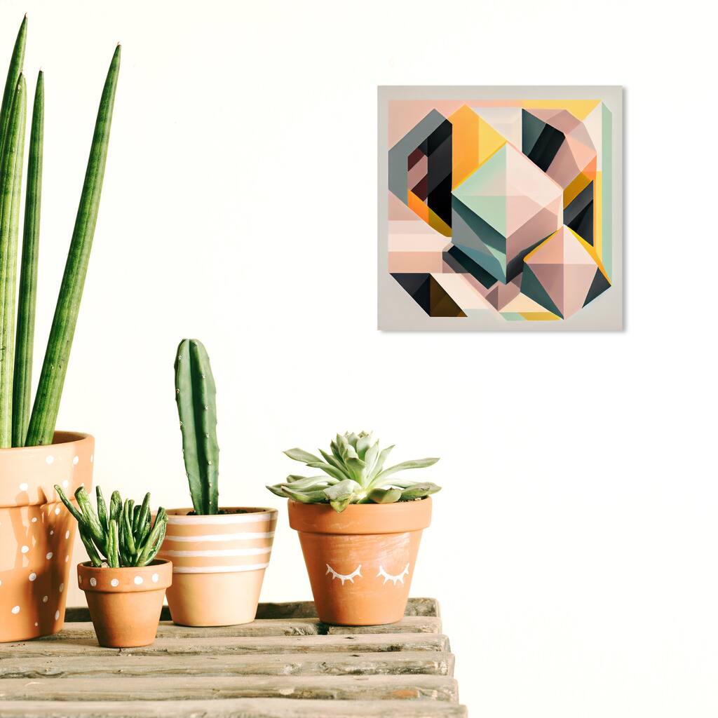 Wynwood Studio Canvas Abstract Brule Gray and Modern & Contemporary Wall Art Canvas Print