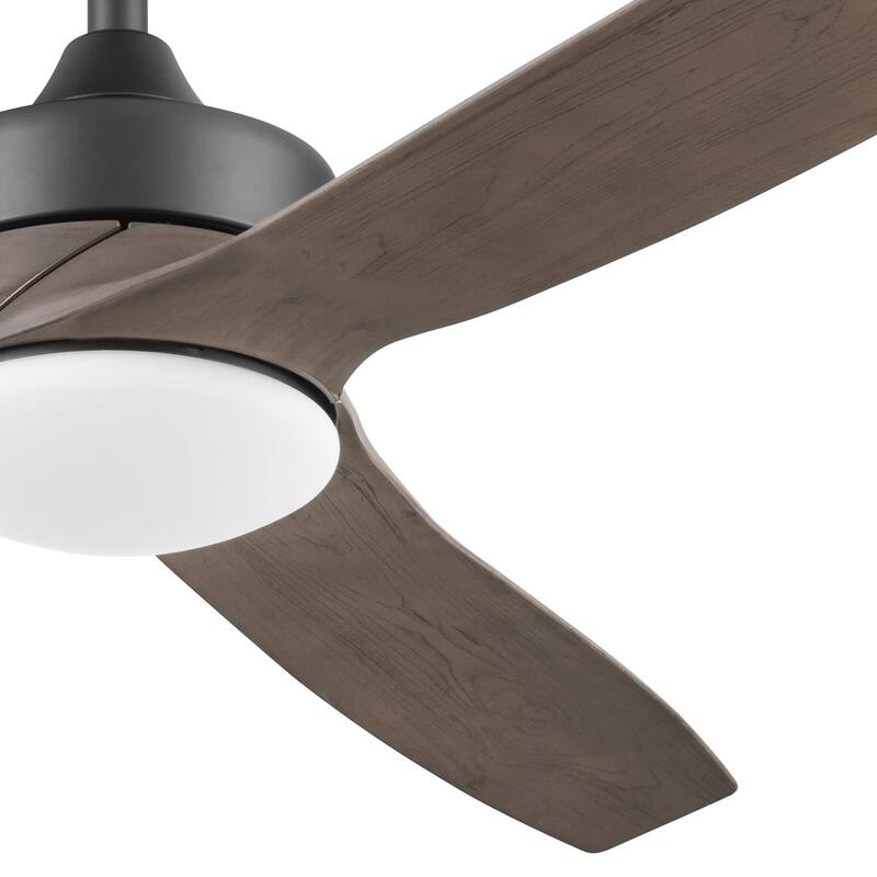 52" Honeywell Lynton Indoor/Outdoor Ceiling Fan with Color Changing LED Light, Remote Control, High Performance Blades