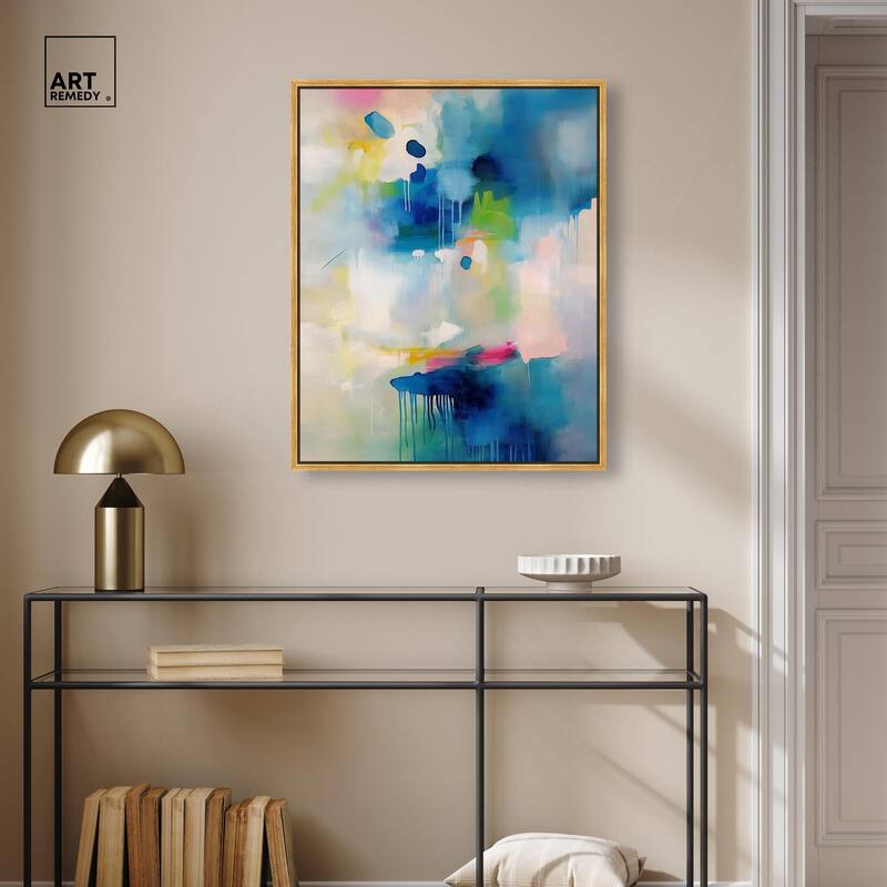 Prismatic Weeps Color I Canvas by Art Remedy