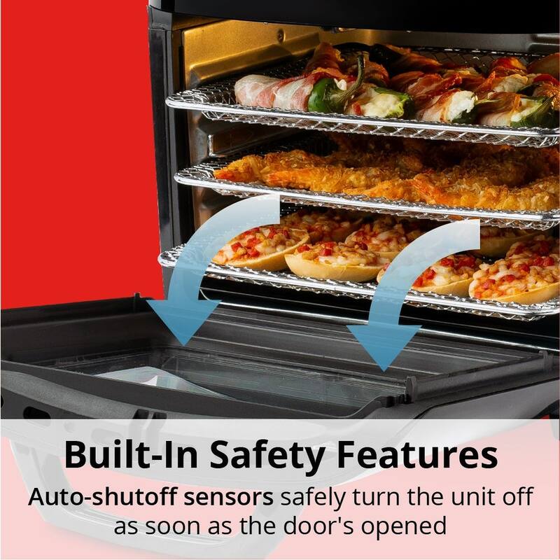 Aria 10 Qt. Air Fryer with Premium Accessory Set and Recipe Book 10QT