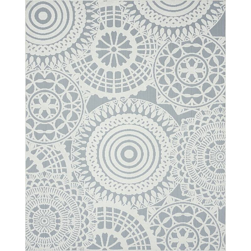 Cruise Bohemian & Eclectic Geometric Indoor/Outdoor Area Rug