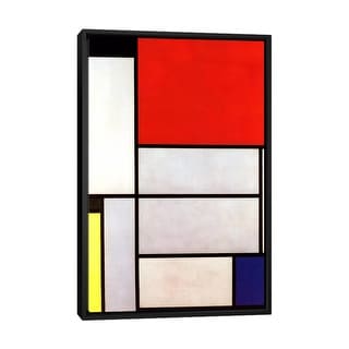 Large Wall Art, Framed Art, Abstract, by Piet Mondrian - Bed Bath ...