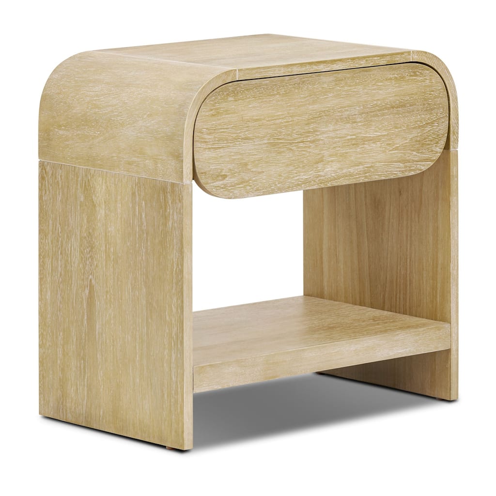 Poly & Bark Aledo Soft-Close Drawer Wood Nightstand