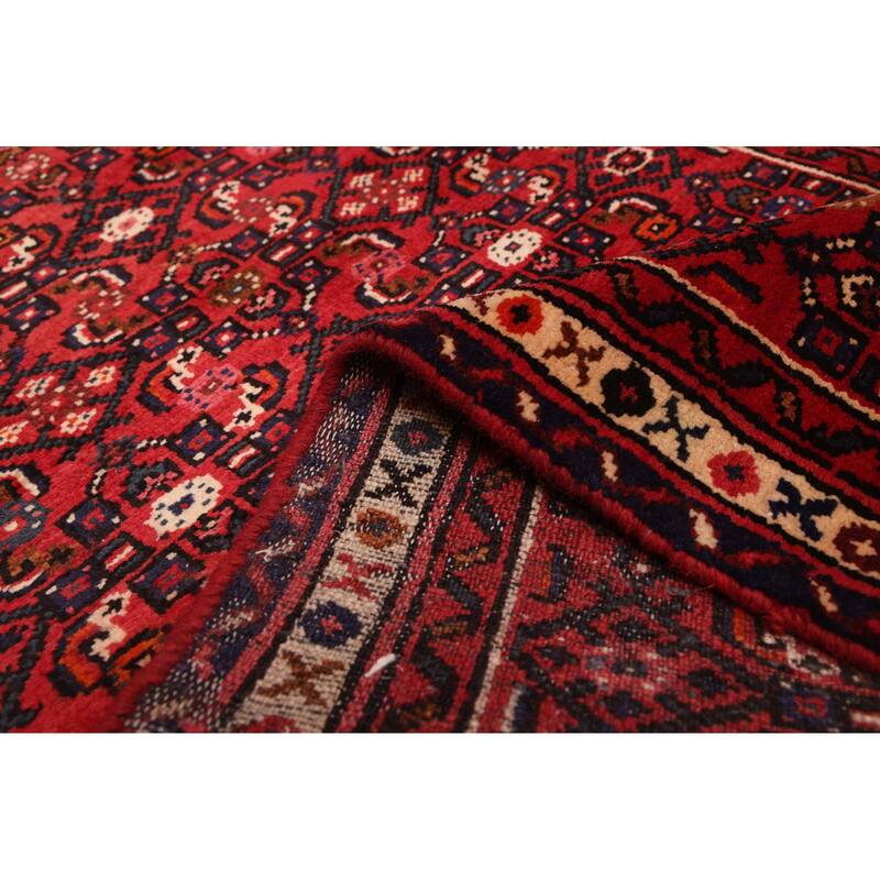ECARPETGALLERY Hand-knotted Andelz Red Wool Rug - 2'8 x 16'3