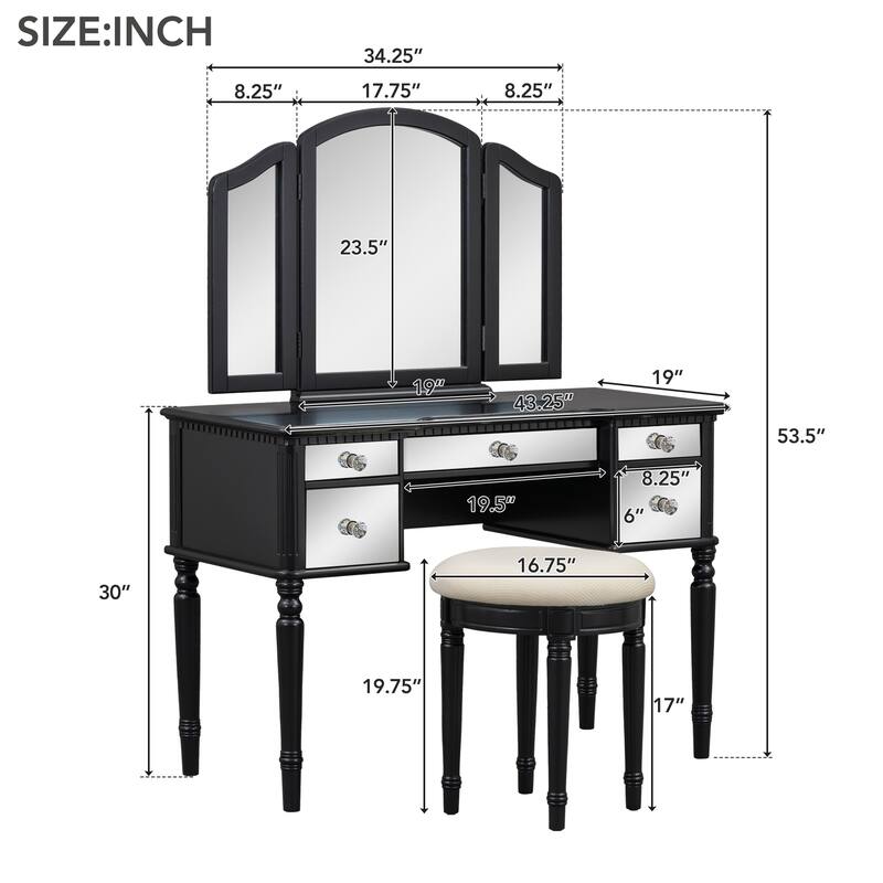 Elegant Makeup Vanities