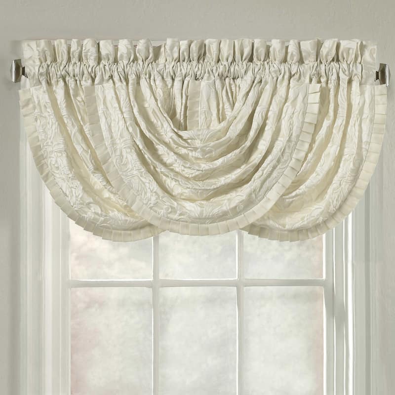 J. Queen New York Marquis Window Waterfall Valance