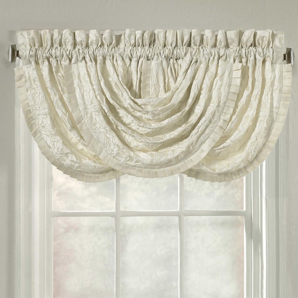 J. Queen New York Marquis Window Waterfall Valance