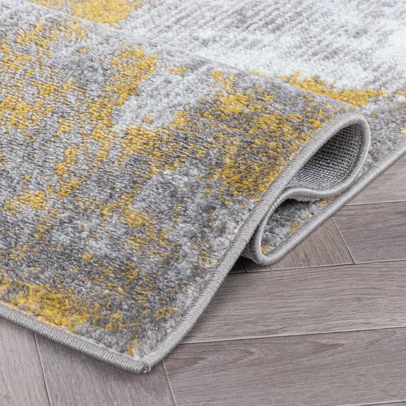 Contemporary Abstract Elegance Area Rug