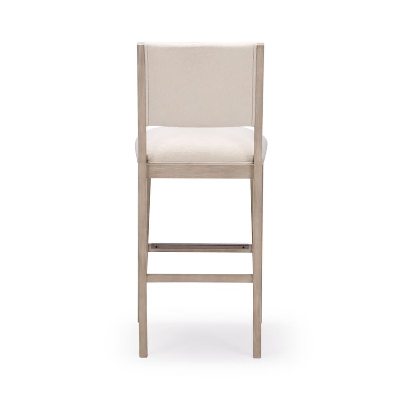 Plank and Beam Sereno Upholstered Bar Height Stool - Set of 2