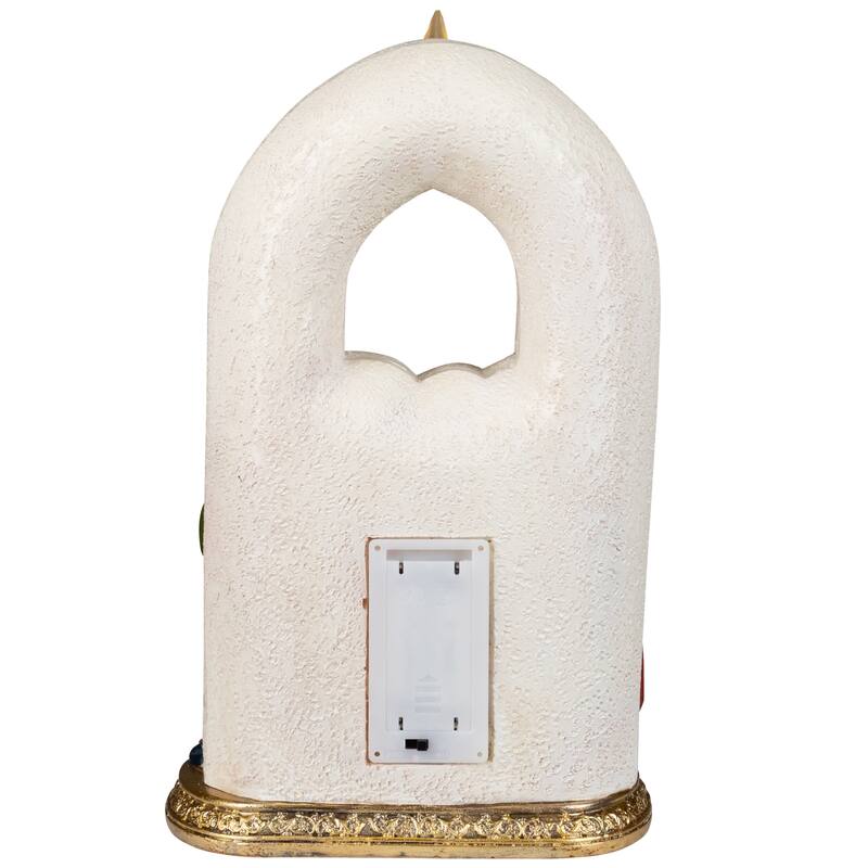 Lighted Star, Holy Family, Wise Men, Shepard and Angel Nativity Christmas Decoration - 10"