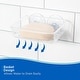 preview thumbnail 4 of 9, Kenney Plastic Suction Cup Soap or Sponge Dish - Clear