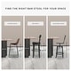 preview thumbnail 8 of 13, Signature Design by Ashley Centiar Black Bar Stool (Set of 2)