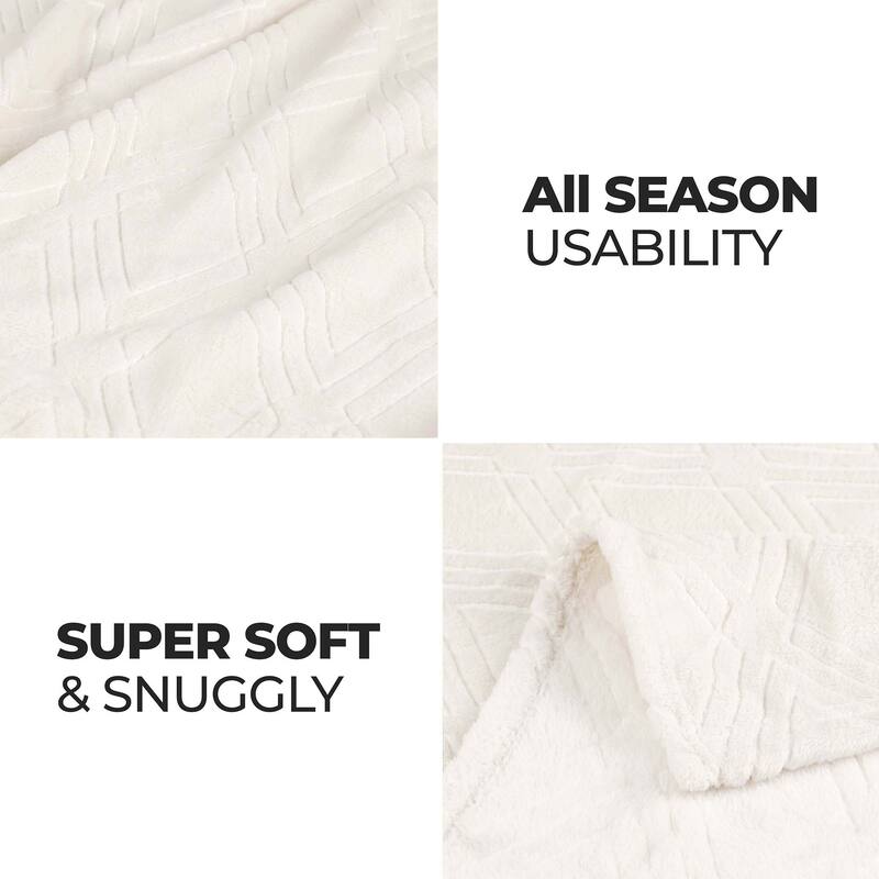 Superior Alaska Diamond Soft Fluffy Fleece Blanket