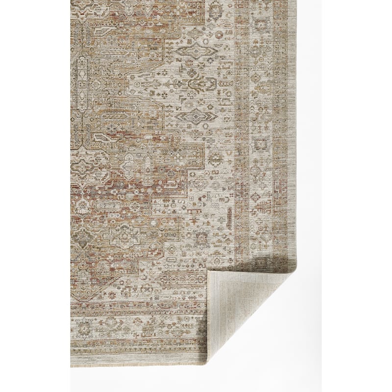 Momeni Georgina Polyester Medallion Traditional Area Rug