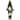 34" Brown and Gray Sitting Christmas Gnome with Striped dangling Legs