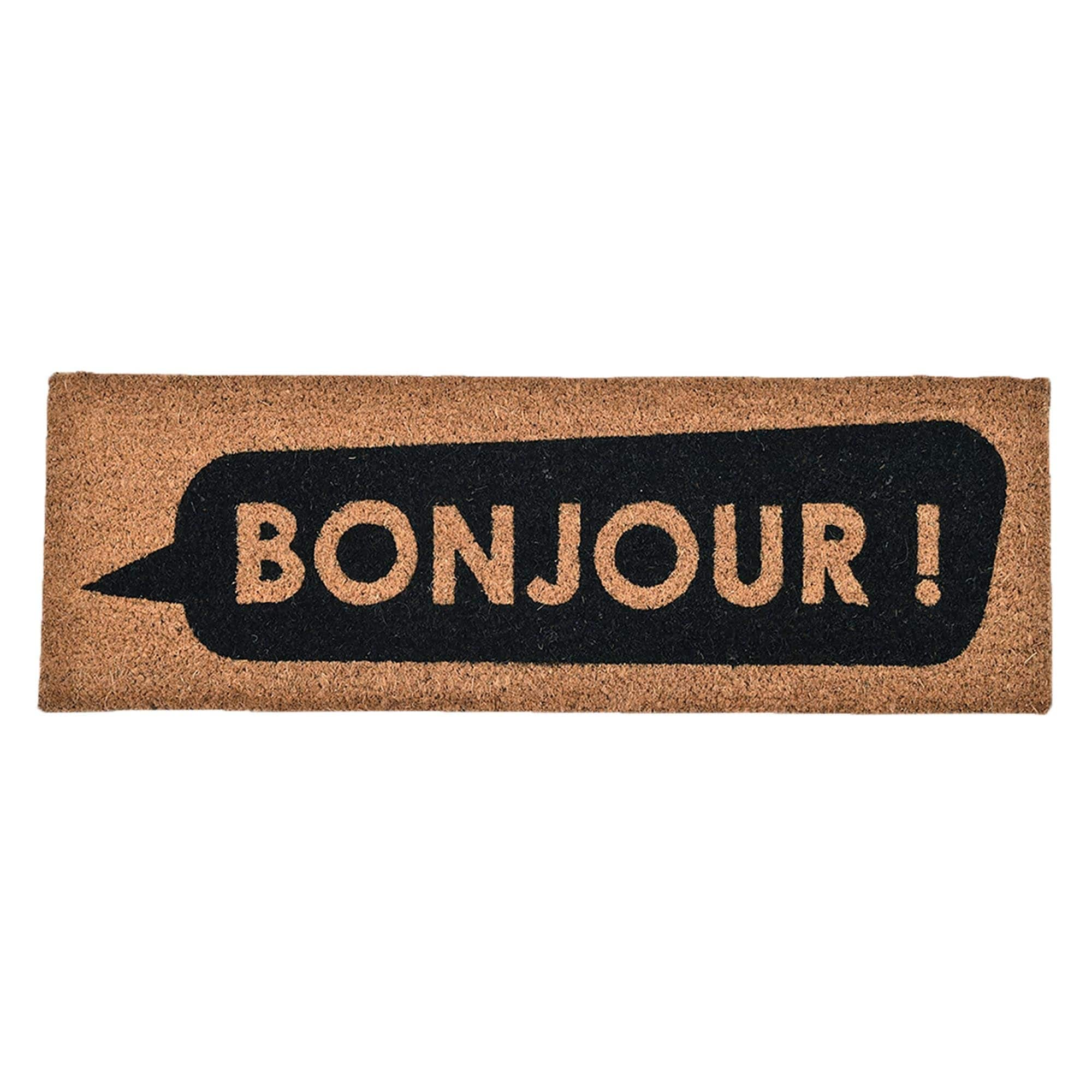 https://ak1.ostkcdn.com/images/products/is/images/direct/8d28b5590211ba4a44e4e684b9ab676805e66e83/Long-Front-Door-Mat-Bonjour-Rug-30x10-Black.jpg