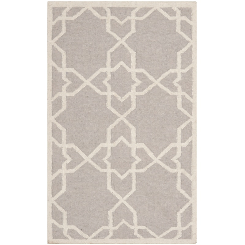 SAFAVIEH Handmade Flatweave Dhurries Tjanka Modern Wool Rug