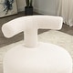 preview thumbnail 10 of 10, 24.4" Modern Fabric Chair Kids Chair for Living Room, Bedroom, Home Decorative - 24.4''×24.4''×25.6''
