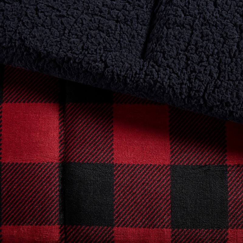 Woolrich Alton Plush to Sherpa Down Alternative Comforter Set