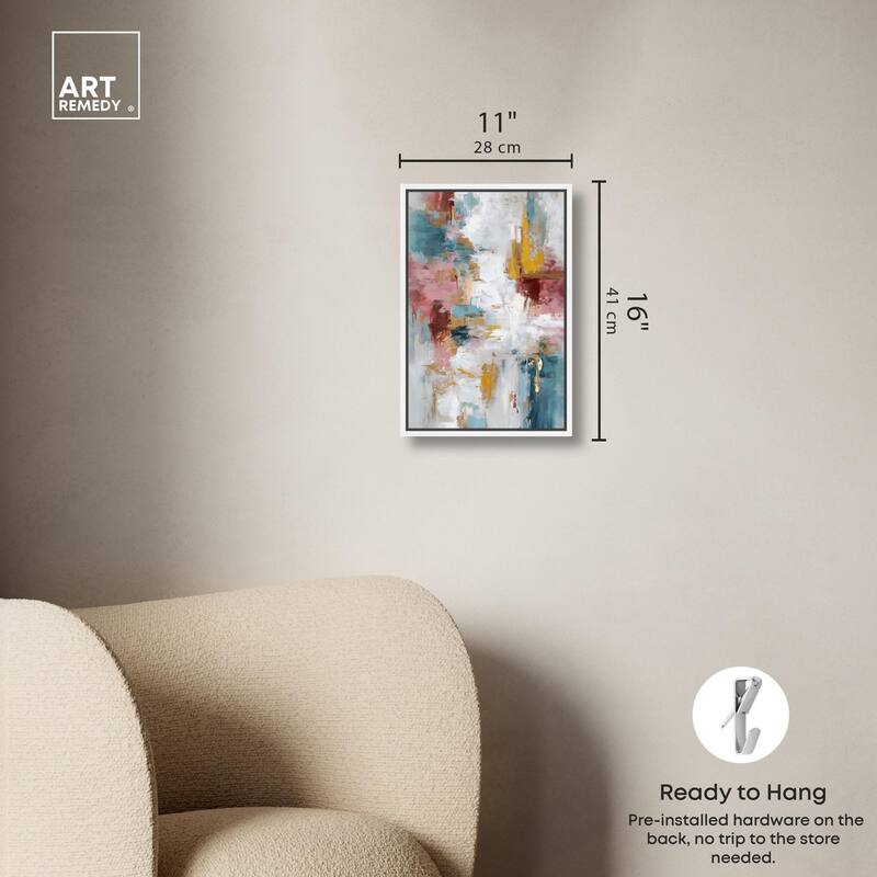 Warmth and cool II Canvas by Art Remedy