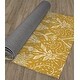 preview thumbnail 11 of 15, FLIGHT OF FANCY YELLOW Area Rug By Becky Bailey